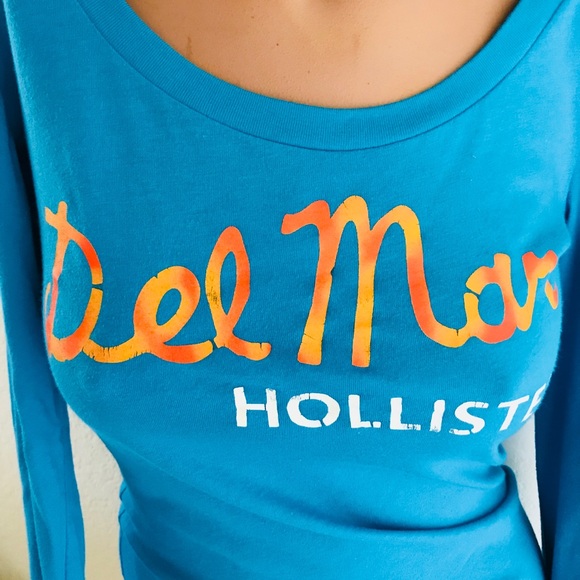 HOLLISTER California DEL MAR SURF TEAM Top M - Picture 3 of 6